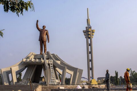 Congo says mausoleum holding independence hero Lumumba’s gold-capped tooth is vandalized