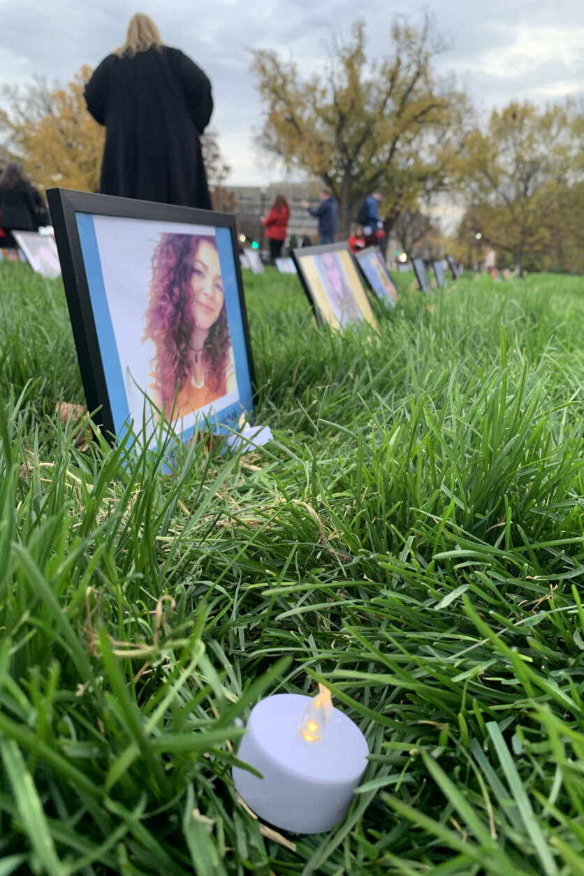 Group holds vigil on the National Mall in Washington, D.C.