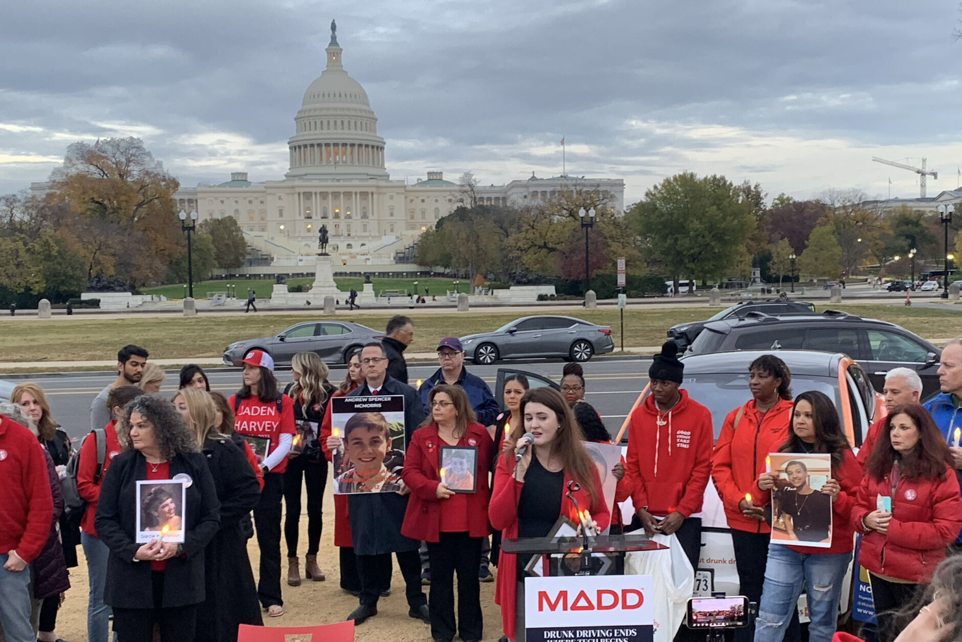 Group holds vigil on the National Mall in Washington, D.C.