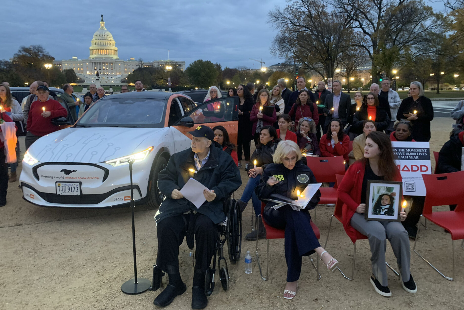 Group holds vigil on the National Mall in Washington, D.C.