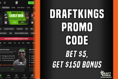 DraftKings Promo Code: Bet $5, Get $150 Bonus for CFB, NBA, NFL