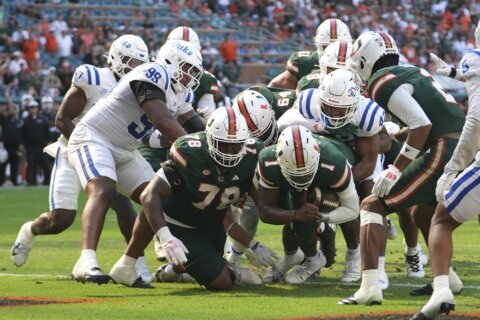 No. 4 Miami, No. 13 SMU sit unbeaten and tied atop ACC and as surprise options for 12-team playoff