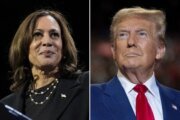 The Latest: Trump and Harris cede stage to voters who'll also decide control of House and Senate