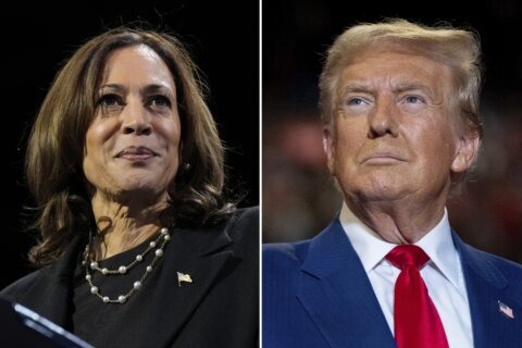 Trump and Harris rack up early wins as America awaits battleground results