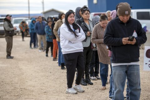 AP VoteCast: Harris voters motivated by democracy, Trump supporters by inflation and immigration