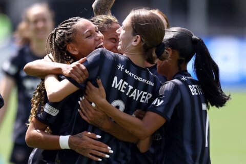 Washington Spirit earns a 2-1 win in extra time over Bay FC in the first round of the NWSL playoffs