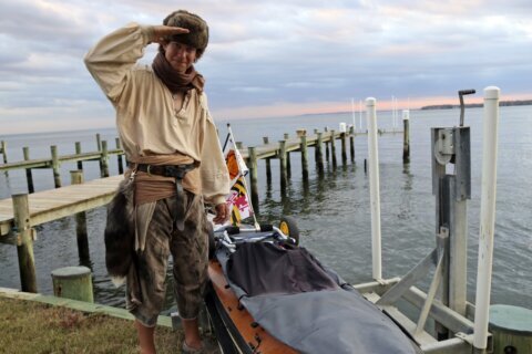 Canoeist paddling 6,000-mile Great Loop out of gratitude for life