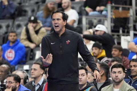 Spoelstra laments ‘horrendous mistake’ after calling timeout Heat didn’t have in OT loss to Pistons