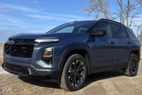 Exterior of the 2025 Chevrolet Equinox RS