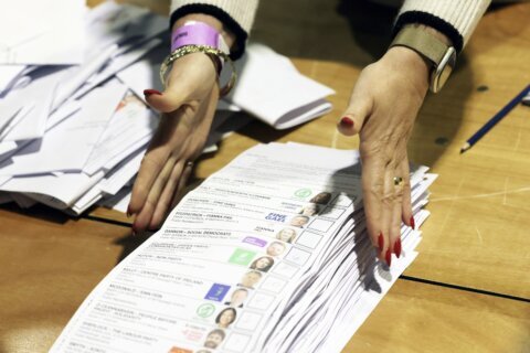 Counting begins in Ireland’s election as 3 parties battle for top place