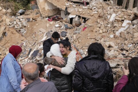 Family returns to Lebanon to find a crater where their 50-year-old home once stood