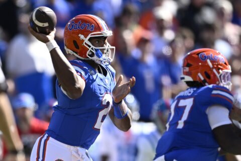 Florida knocks No. 9 Ole Miss out of College Football Playoff contention, 24-17 in the Swamp