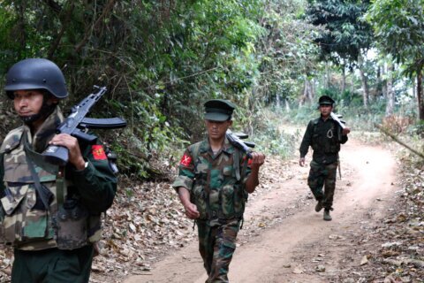 Rebel group takes key Myanmar border town and rare earth mining hub in setback for military regime