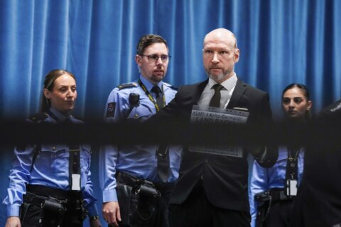 Norwegian mass killer Anders Behring Breivik seeks parole for a second time