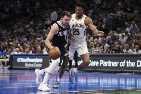 Mavs star Luka Doncic has a right wrist sprain and will be re-evaluated in a week