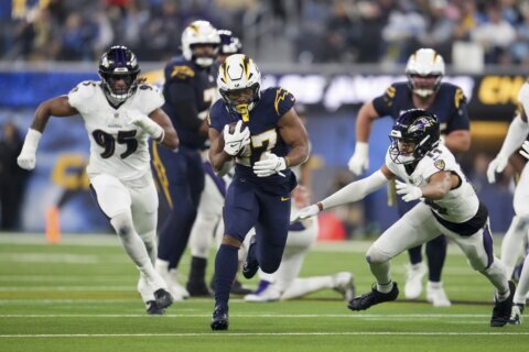 J.K. Dobbins’ knee injury could be tough news for the Chargers offense