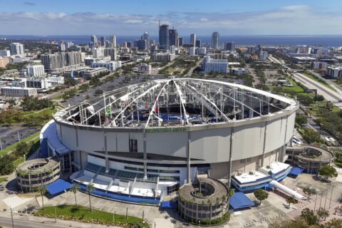 St. Petersburg council approves $23M repair to hurricane-ravaged Tropicana Field roof