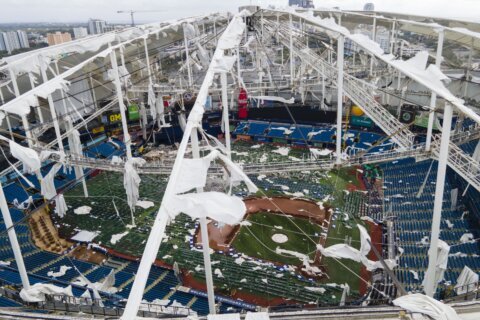 Hurricane-damaged Tropicana Field can be fixed for about $55M in time for 2026 season, per report