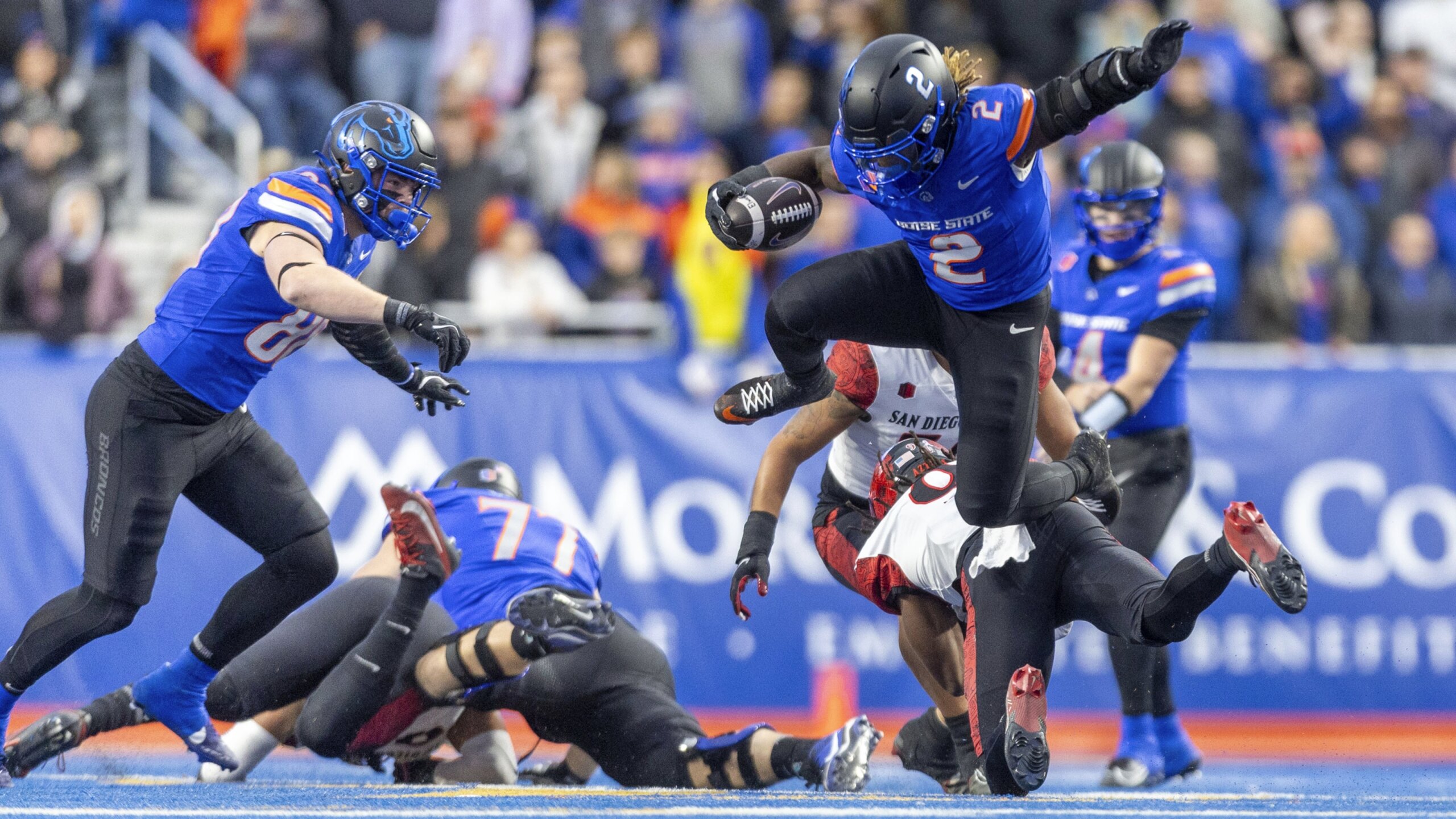 Ashton Jeanty, Maddux Madsen Help No. 15 Boise State Rout San Diego ...