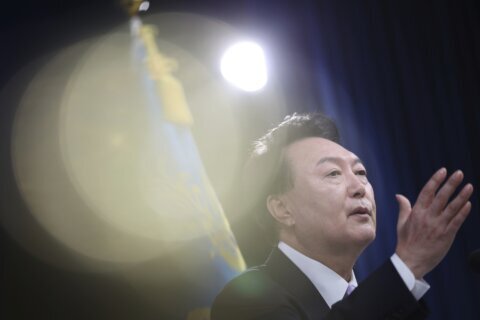 South Korea’s president denies wrongdoing in a growing scandal