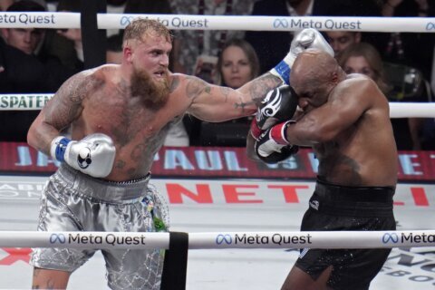 Jake Paul beats 58-year-old Mike Tyson as the hits don’t match the hype