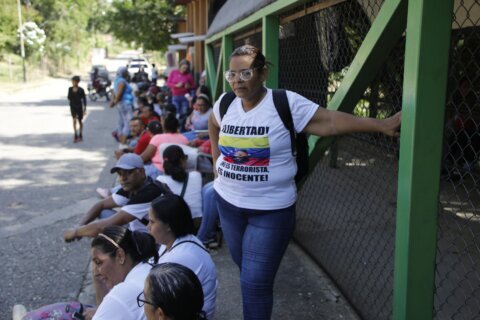 Venezuela releases from prison some of the thousands detained after presidential election