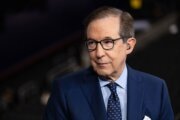 Anchor Chris Wallace, pictured during CNN's coverage of the 2024 Republican National Convention, is departing from CNN after three years at the network.