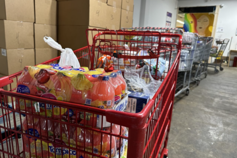 Montgomery Co. food bank sees surge in donations before Thanksgiving