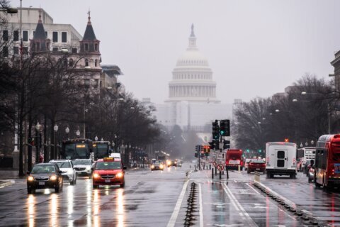 Wet weather draws to a close Thursday evening in DC area