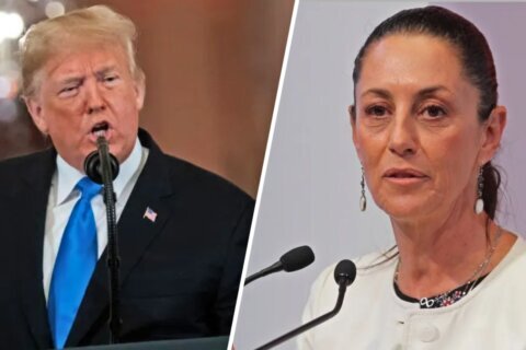 Sheinbaum habla con Trump y descarta una acción militar de EEUU en México