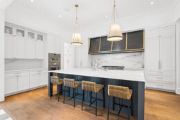 View of the kitchen at 1524 33rd St. in Northwest