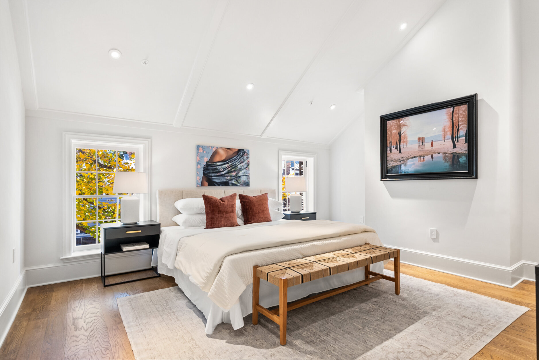 View of bedroom at 1524 33rd St. in Northwest