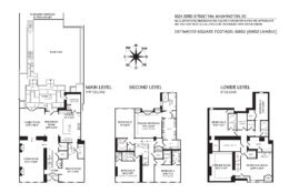 Floor plan for 1524 33rd St. in Northwest