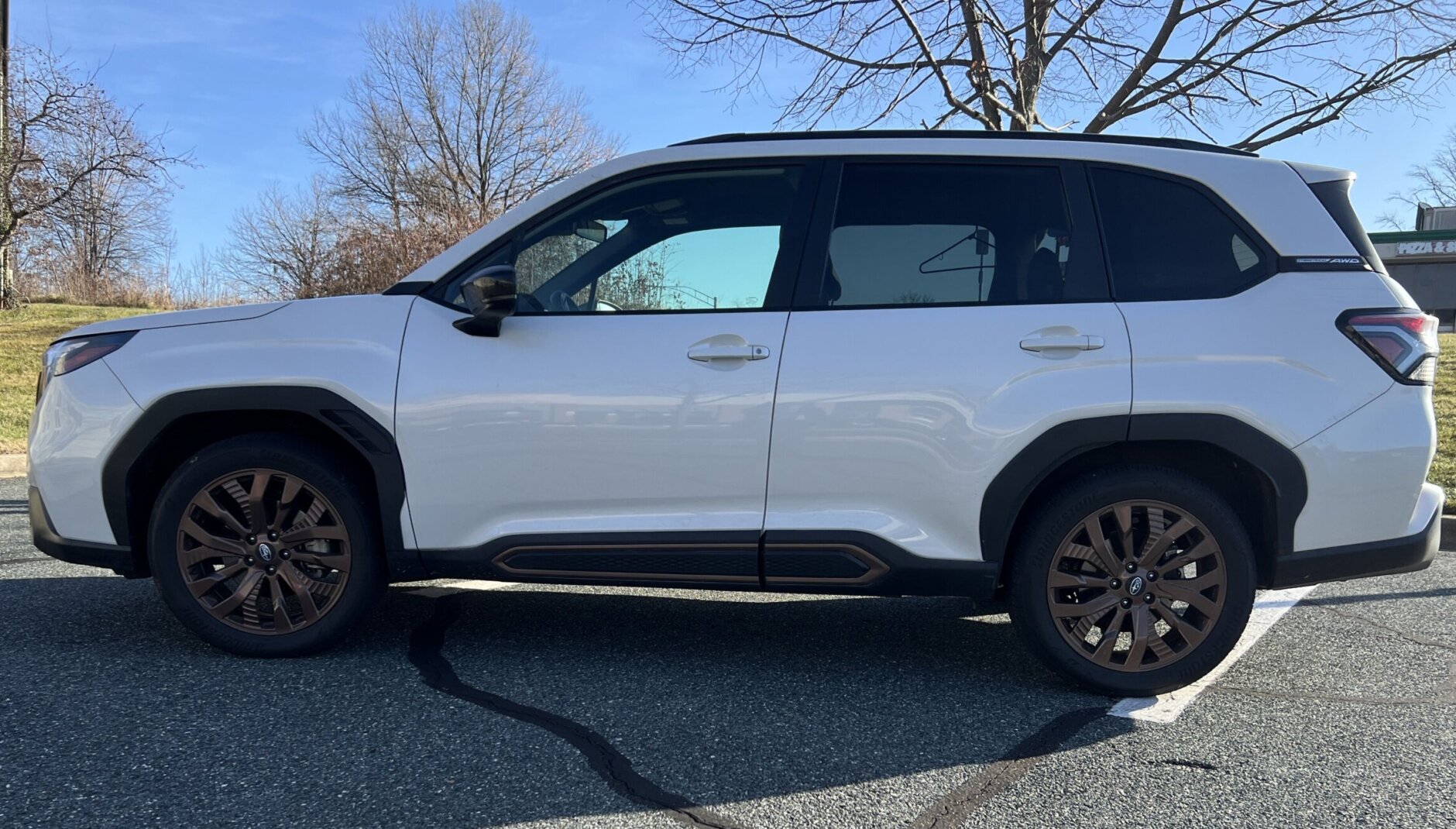 the Subaru Forester