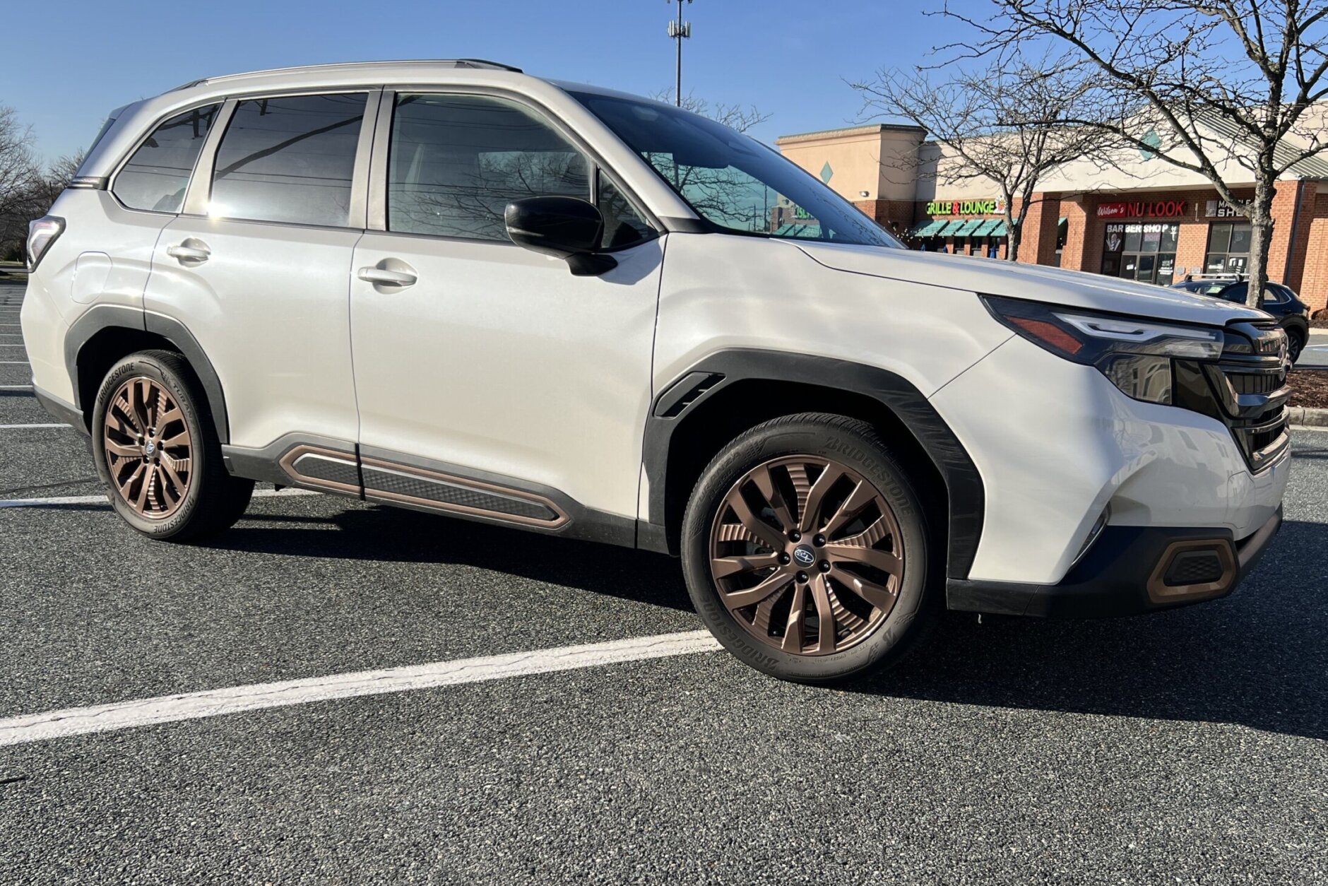 Exterior of the Subaru Forester