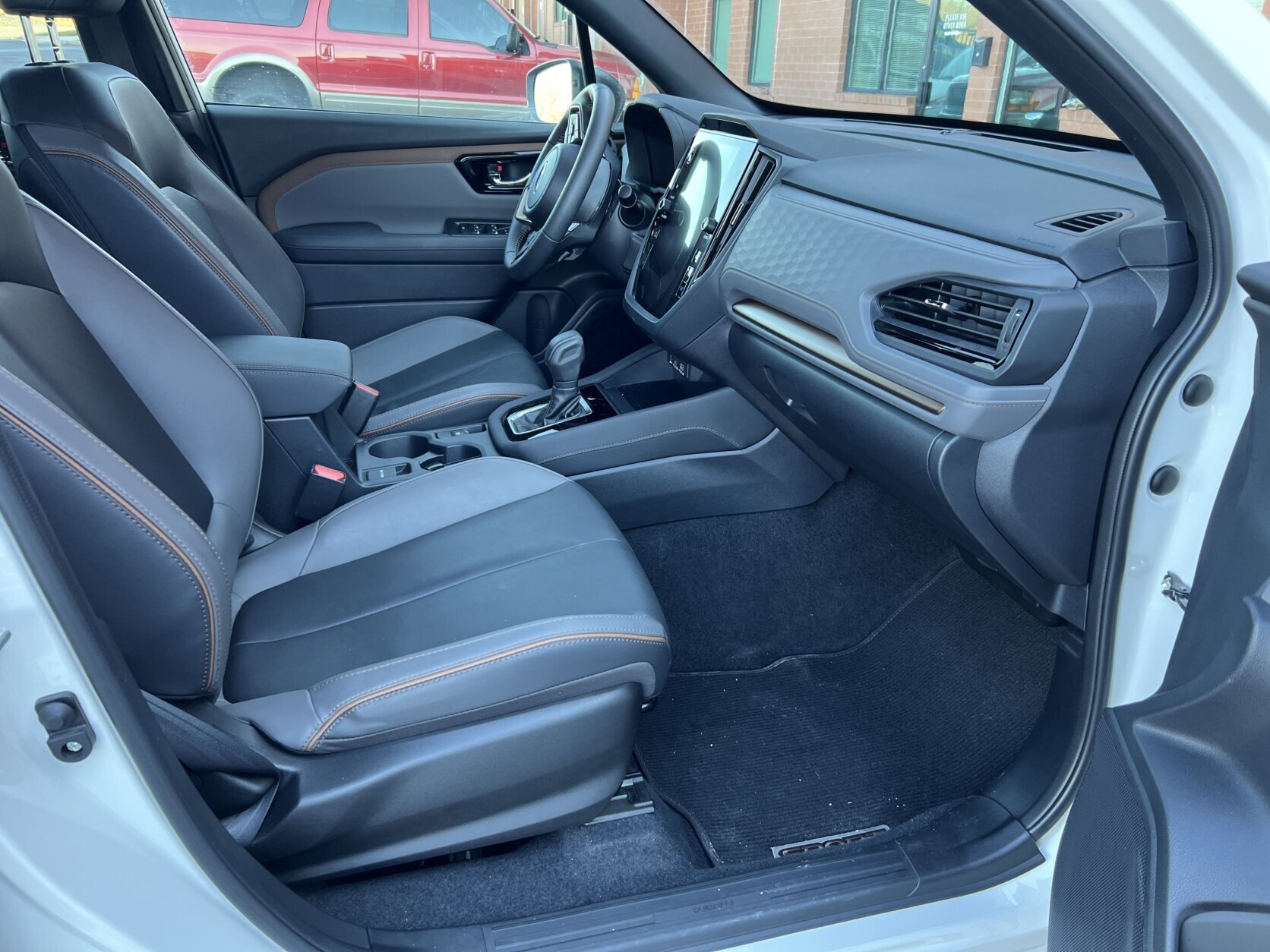 Passenger side view of the Subaru Forester