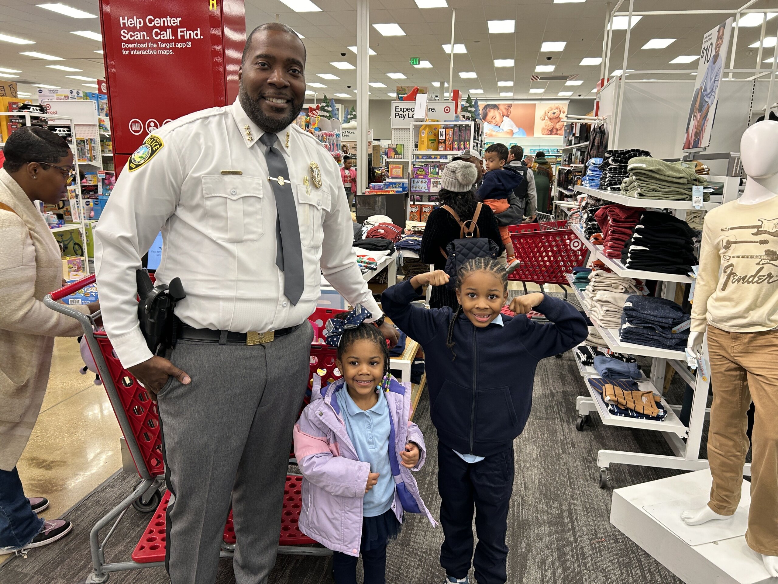 Prince George S Co Police Help Local Students Cross Items Off Their