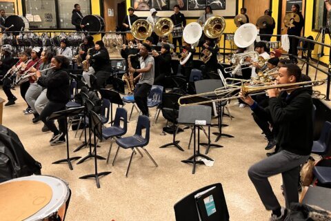 ‘The music is the blood’: Brandywine students prepare to perform at Commanders game