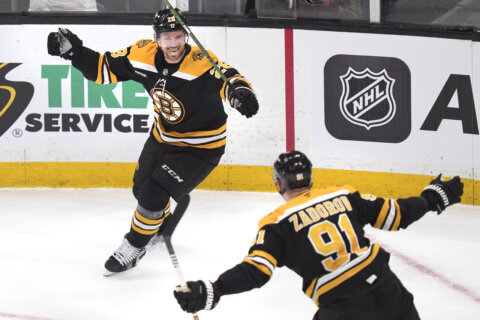 Bruins beat Capitals 4-1, hold Washington to season-low 11 shots