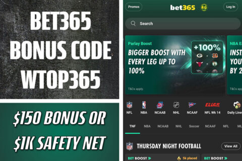 Bet365 Bonus Code WTOP365: Score $150 Bonus or $1K Offer for NFL Week 15