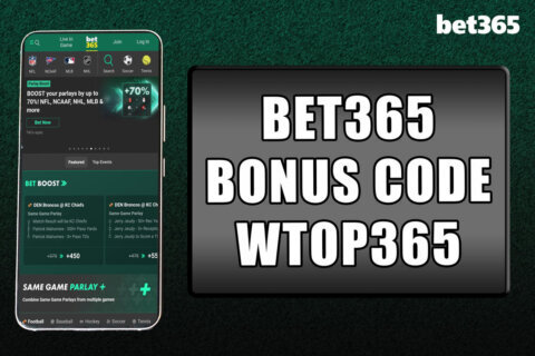 Bet365 Bonus Code WTOP365: Bet $5, Get $150 NFL, NBA Christmas Promo