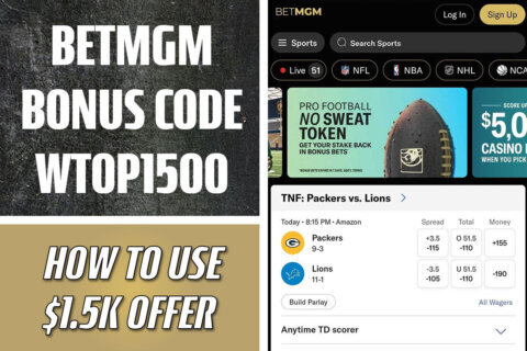 BetMGM Bonus Code WTOP1500: Get $1,500 Bonus for Saints-Packers MNF