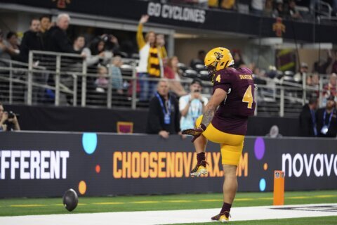 Arizona State makes College Football Playoff with 45-19 win over Iowa State in Big 12 title game