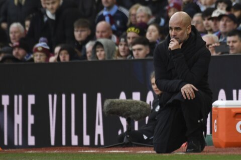 Man City crisis deepens after latest loss to Aston Villa in the Premier League