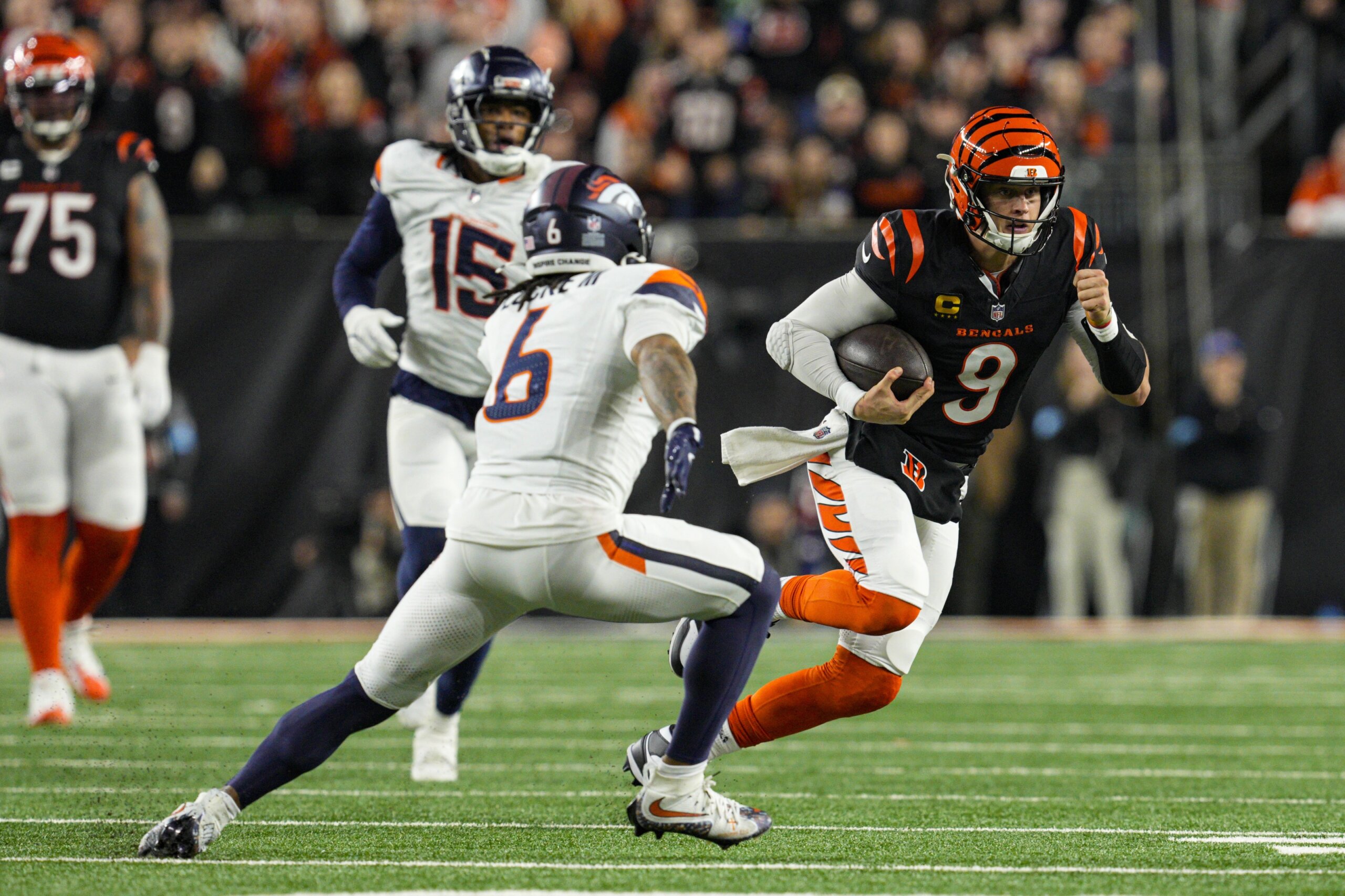 Burrow throws 3-yard TD pass to Higgins in OT as the Bengals beat the Broncos 30-24 - News