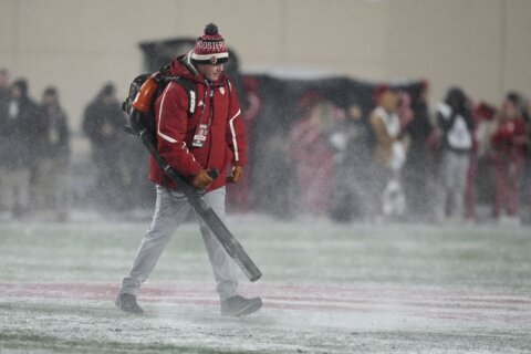 Brr! Winter adds an old-school challenge to the CFP. Visiting teams insist it’s ‘snow’ problem