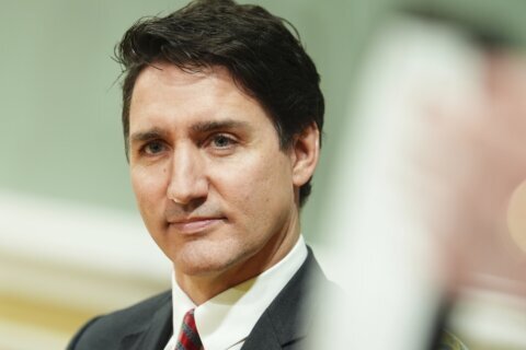 Canadian Prime Minister Justin Trudeau announces his resignation