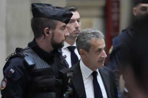 France’s highest court upholds corruption conviction of former President Nicolas Sarkozy