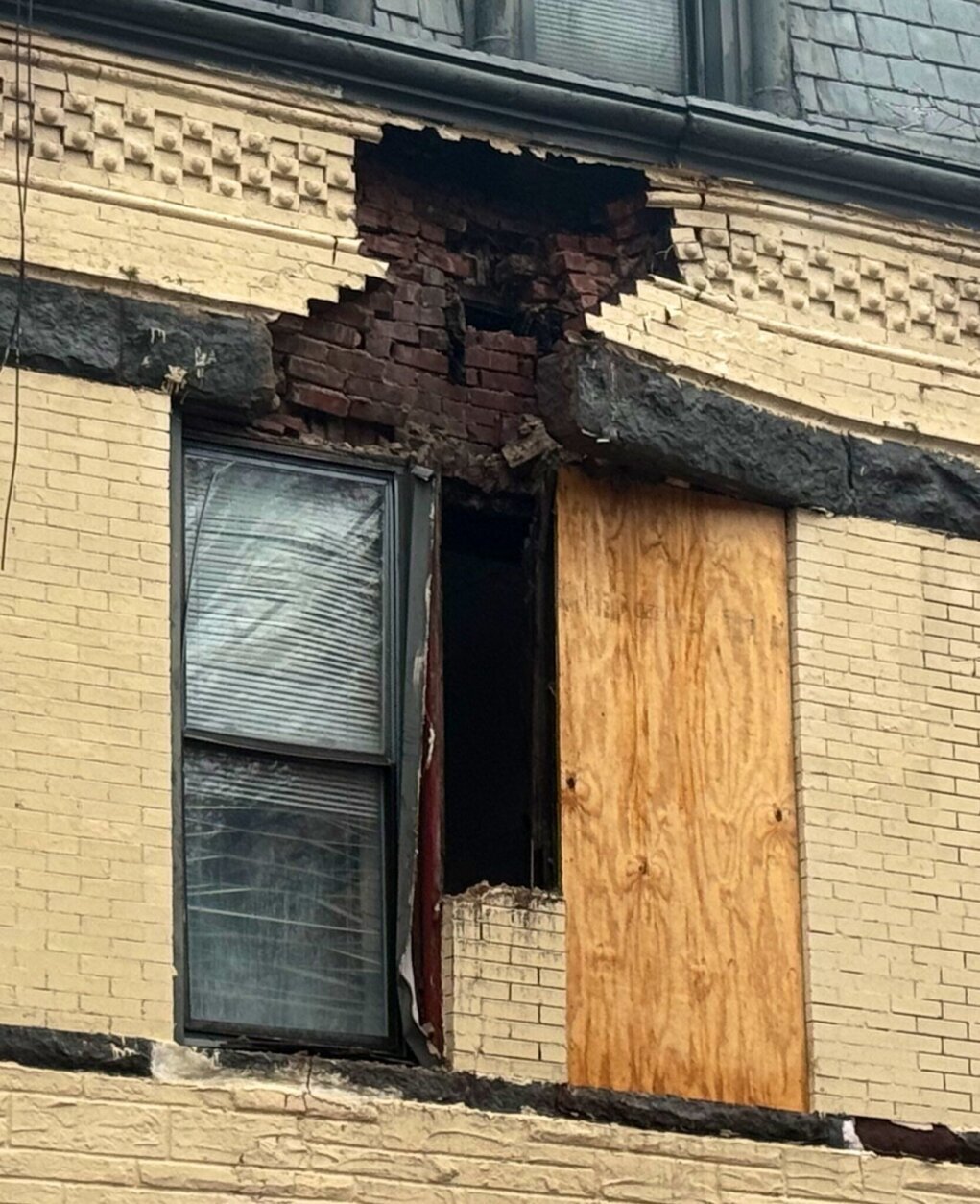 Northwest DC partial building collapse