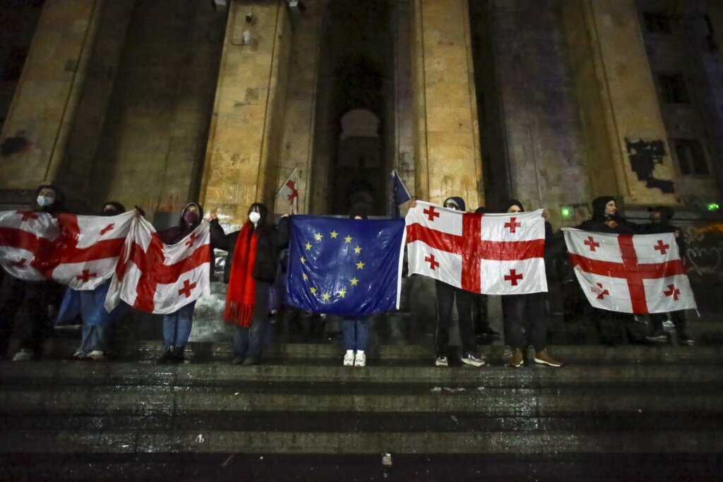 Georgia’s protests lay bare a clash of values and interests as it navigates a Russia-West standoff – WTOP News